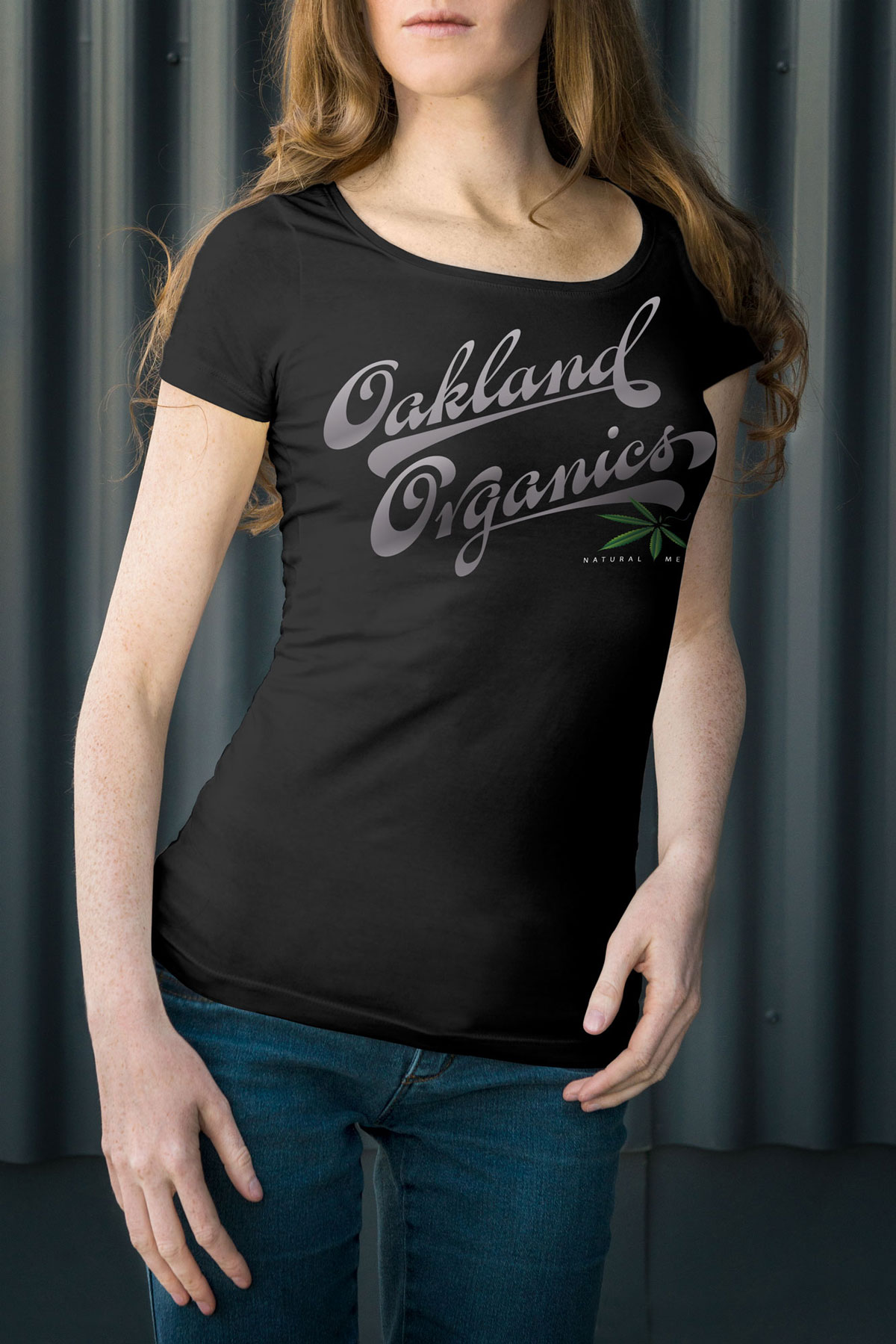 Oakland Organics T-Shirt Design for Women