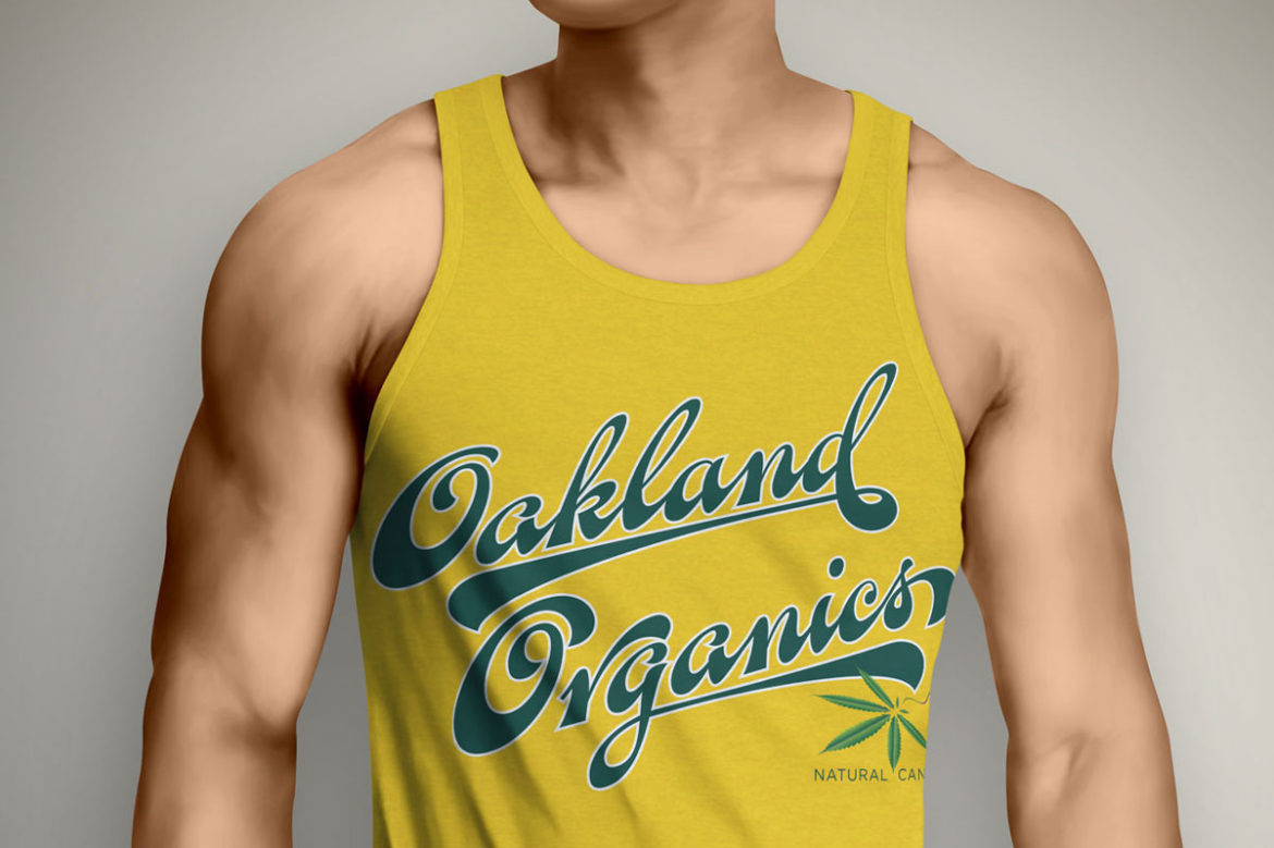 Oakland Organic tank top design