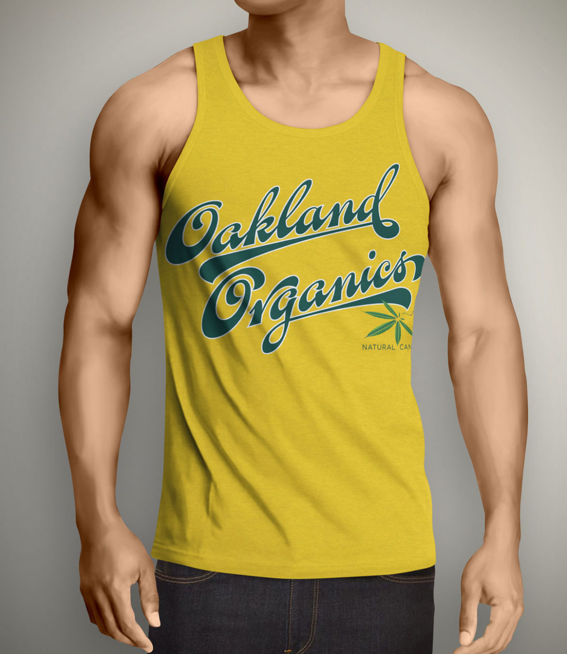 Oakland Organics tank top design